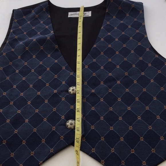 Vintage Vest by Ann Loy size L Dry Clean Only looks Great with jeans.  #349 - Picture 8 of 8